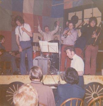 Martin Taylor with his band
